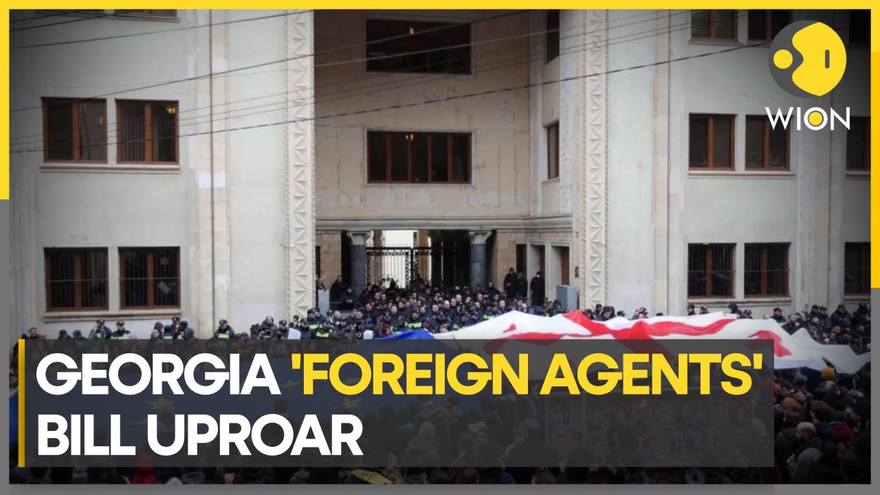 Thousands Protest Over 'Foreign Agent' Bill In Georgia | Latest English News | WION