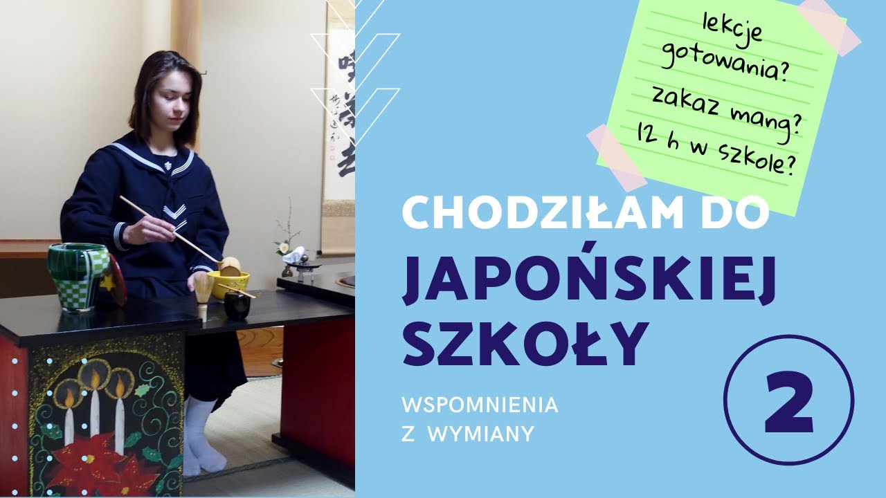WYMIANA W JAPOŃSKIEJ SZKOLE II — LEKCJE, SPRZĄTANIE I BUKATSU | JABŁECZNIE JEDWABNA JAPONIA #4