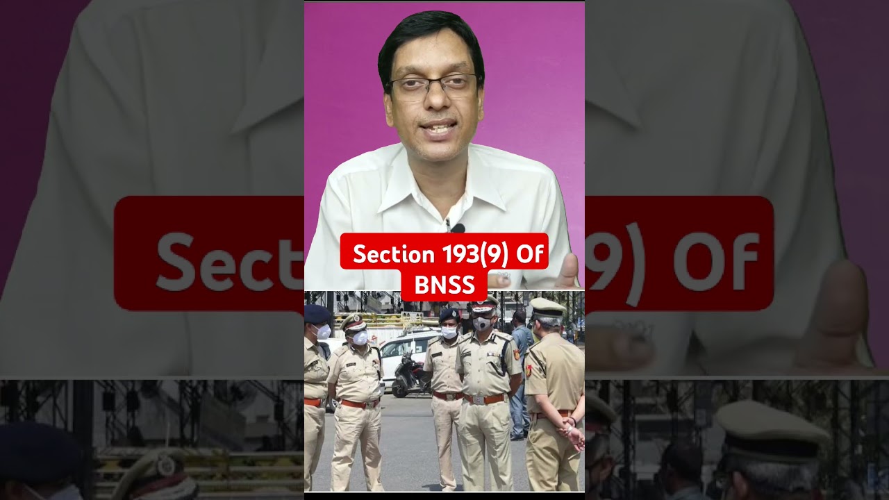 Further Investigation By Police - Section 193(9) Of BNSS #law #legal #police #bnss