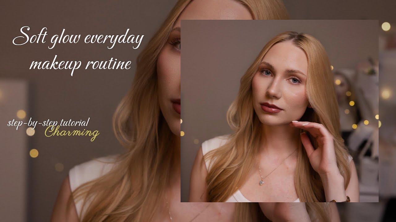 Soft glow everyday makeup tutorial 🕊️ #grwm #makeup 