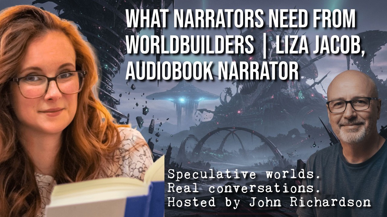 What Narrators Need from Worldbuilders | Liza Jacob, Audiobook Narrator