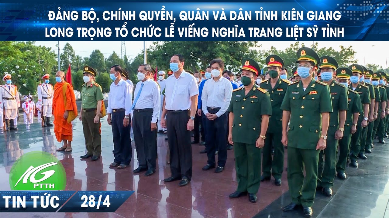 Đảng bộ, chính quyền, quân và dân Kiên Giang long trọng tổ chức Lễ viếng nghĩa trang liệt sỹ tỉnh