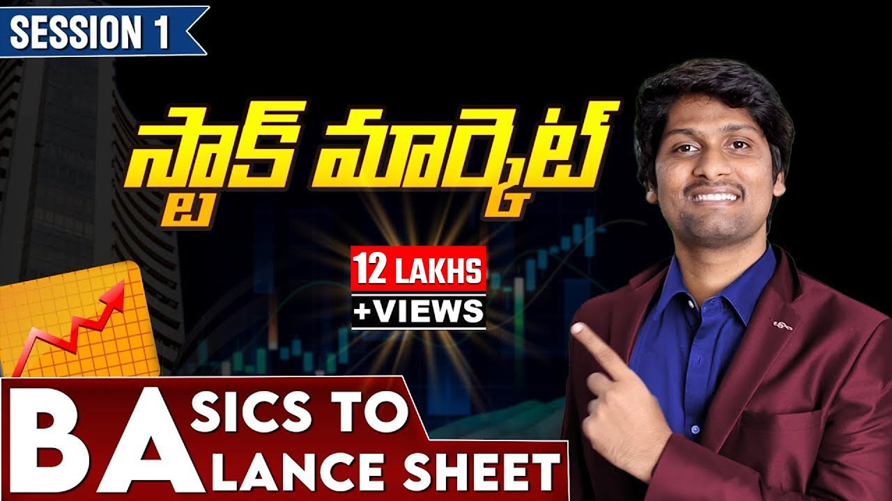 Basics of Stock Market ( తెలుగు లో ) Session 1 - BtoB ( BASICS to BALANCE SHEET)