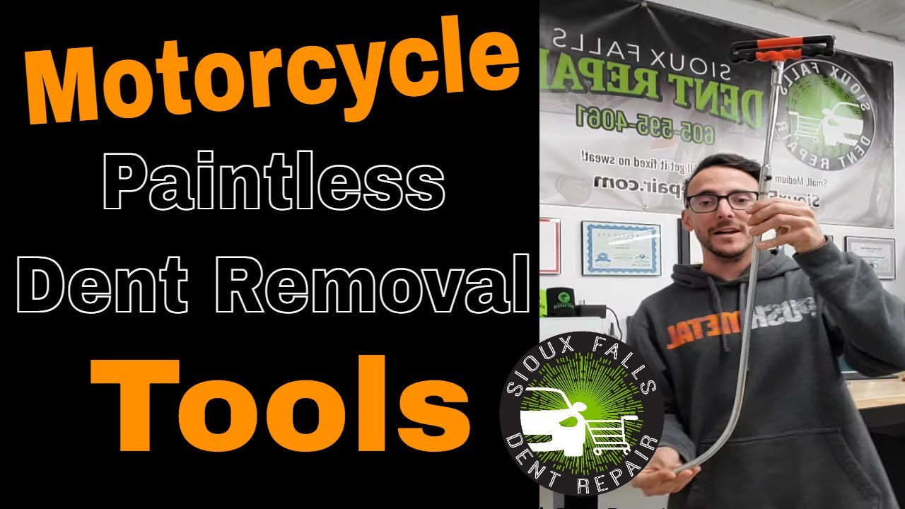 Motorcycle Paintless Dent Removal Tools - Sioux Falls Dent Repair