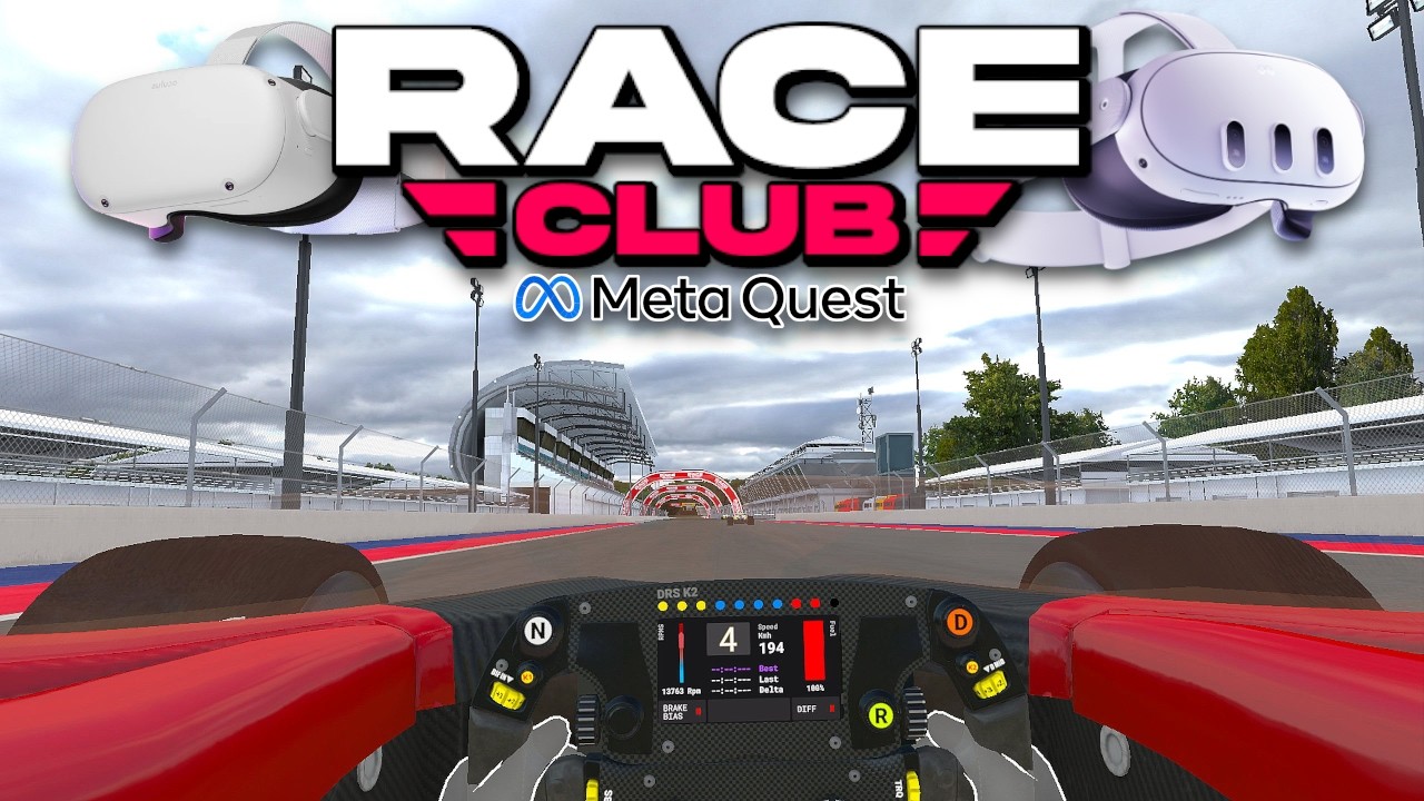 Удивительные гонки Формулы-1 на Meta Quest!! | Гоночный клуб