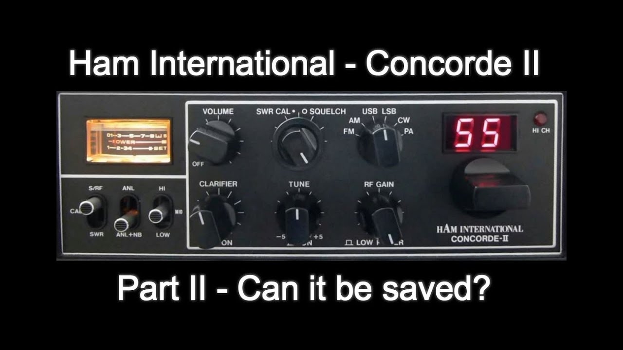 Ham International Concorde 2 - Can it be Saved Part II