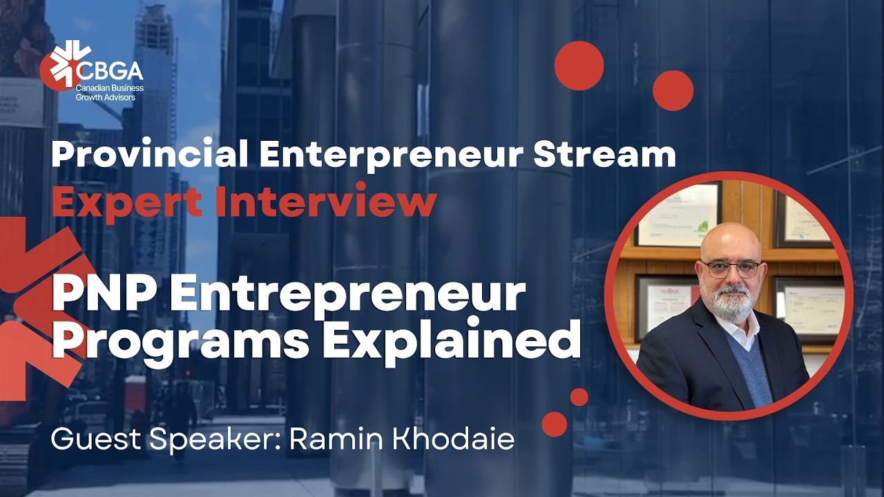 PNP Entrepreneur Programs Explained | Ramin Khodaie