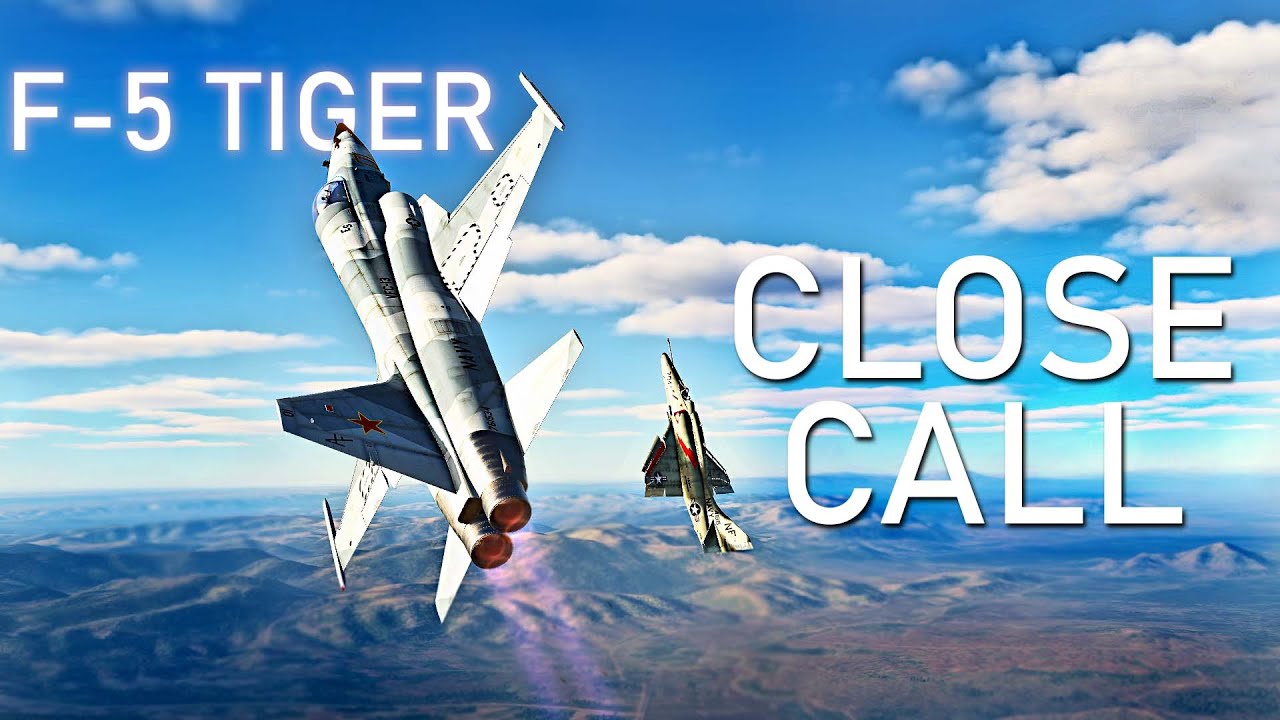 Dogfight Tutorial F-5 Tiger vs A-4 SkyHawk | DCS World