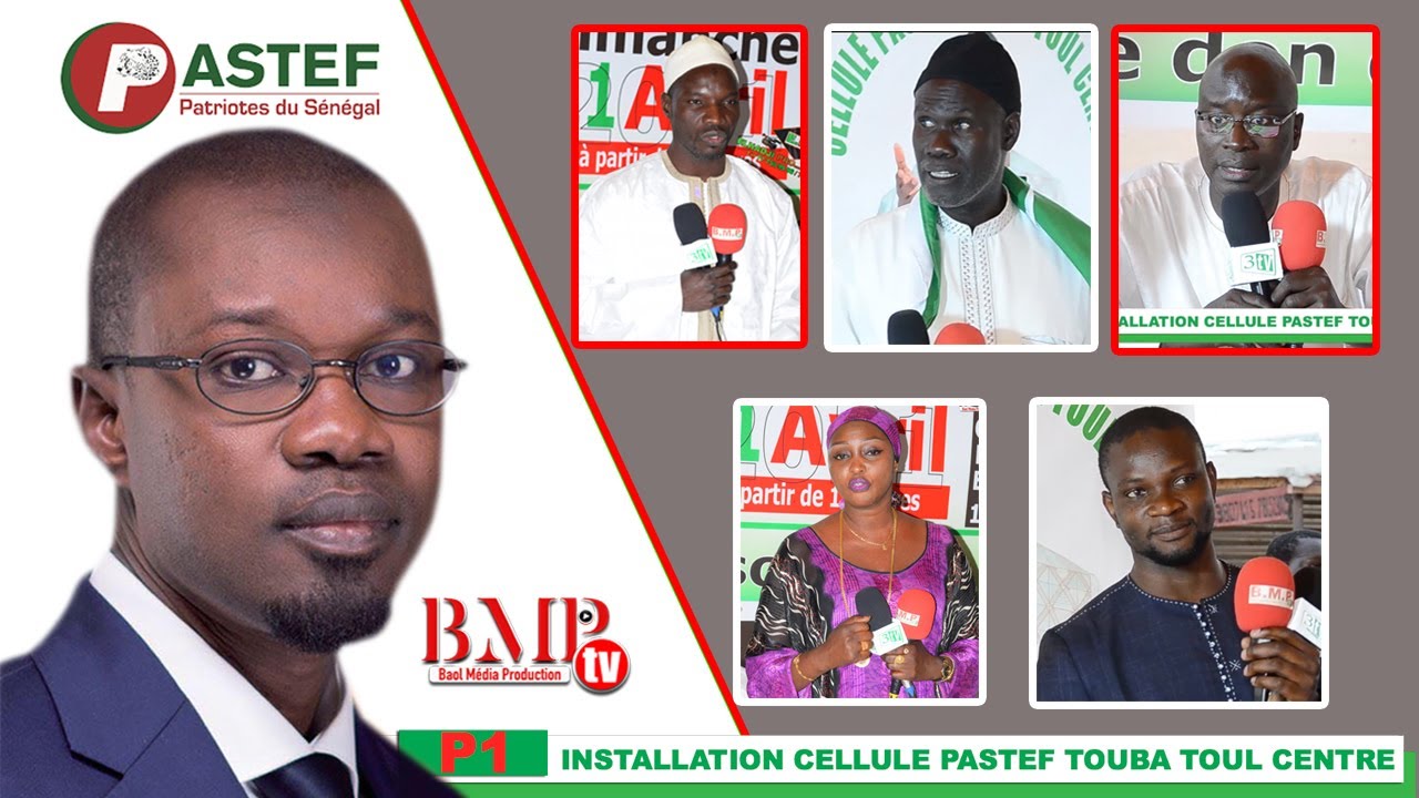 C&eacute;r&eacute;monie d'installation...Cellule Pastef Touba Toul Centre P1