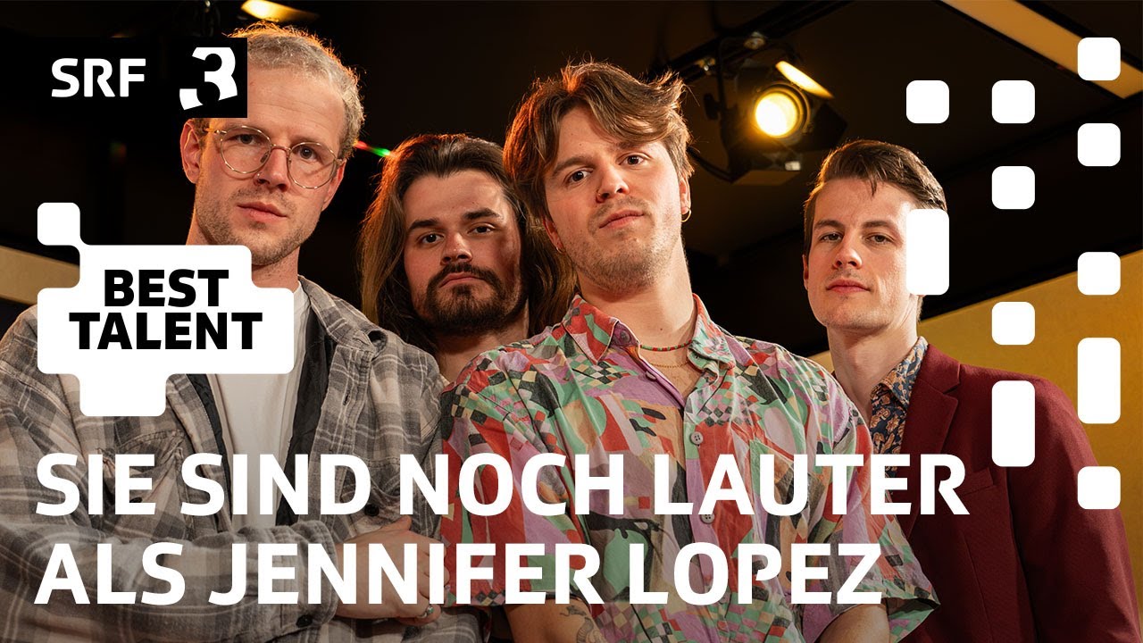 Rooftop Sailors - «Let’s Get Loud» (Jennifer Lopez Cover) | Best Talent – Februar 2024 | SRF 3