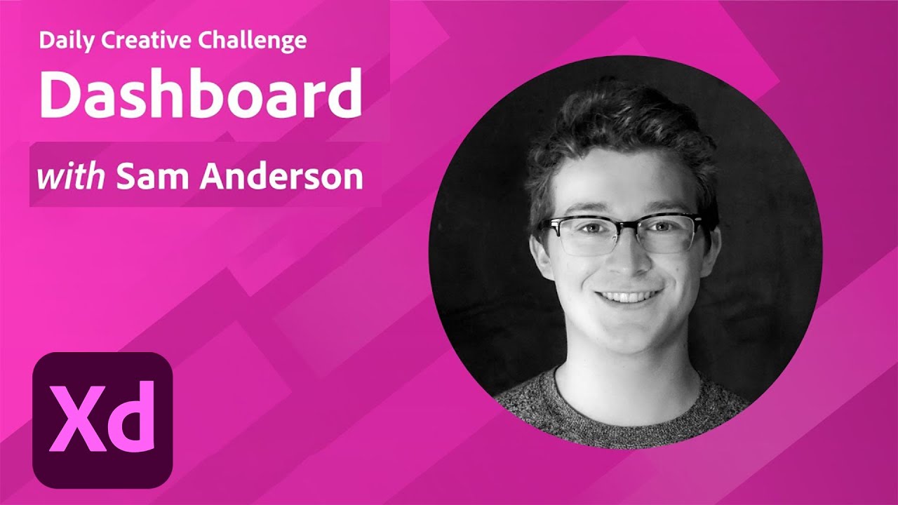 Adobe XD Daily Creative Challenge - Dashboard | Adobe Creative Cloud