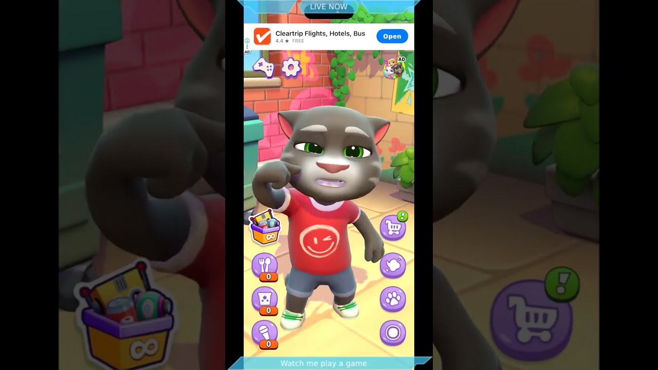 Talking tom gameplay part 81 #talkingtom #talkingtomlive