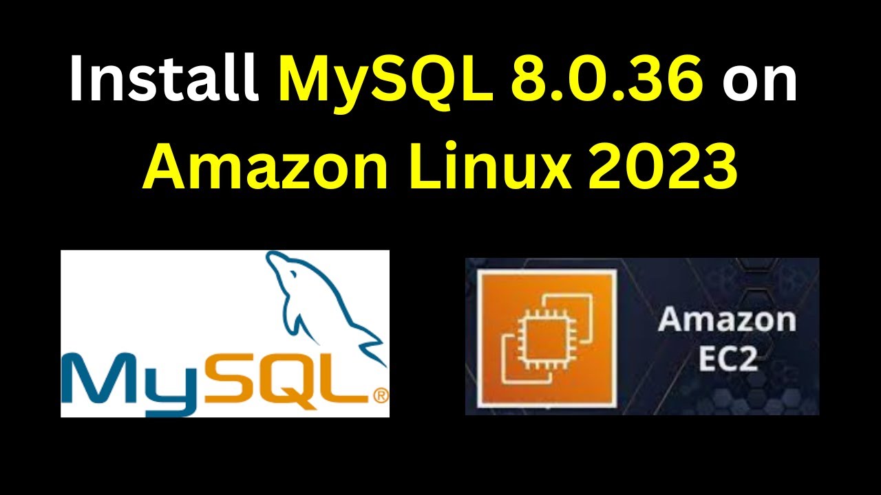 62. Как установить и настроить MySQL 8.0.36 на Amazon Linux 2023 EC2 | Установка MySQL 8 на AWS L...