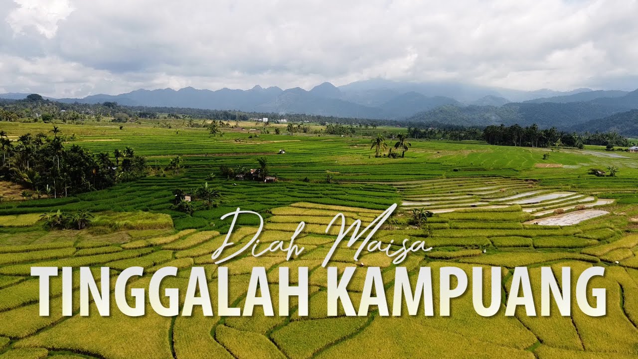 LAGU MINANG PALING DISUKAI - TINGGALAH KAMPUANG - DIAH MAISA (OFFICIAL LYRIC VIDEO)