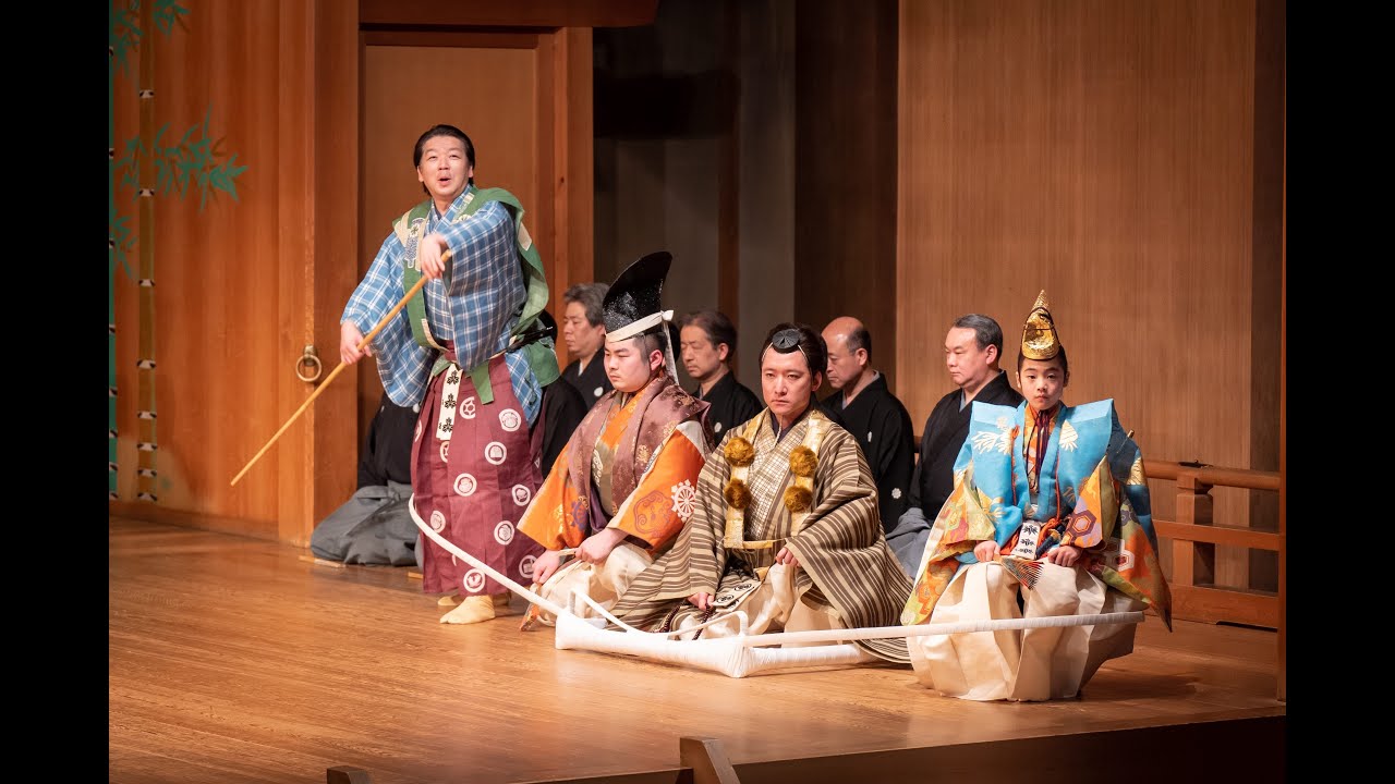 能 「 船辨慶」  KYOTO de petit能　文化庁委託事業「文化芸術収益力強化事業」林宗一郎