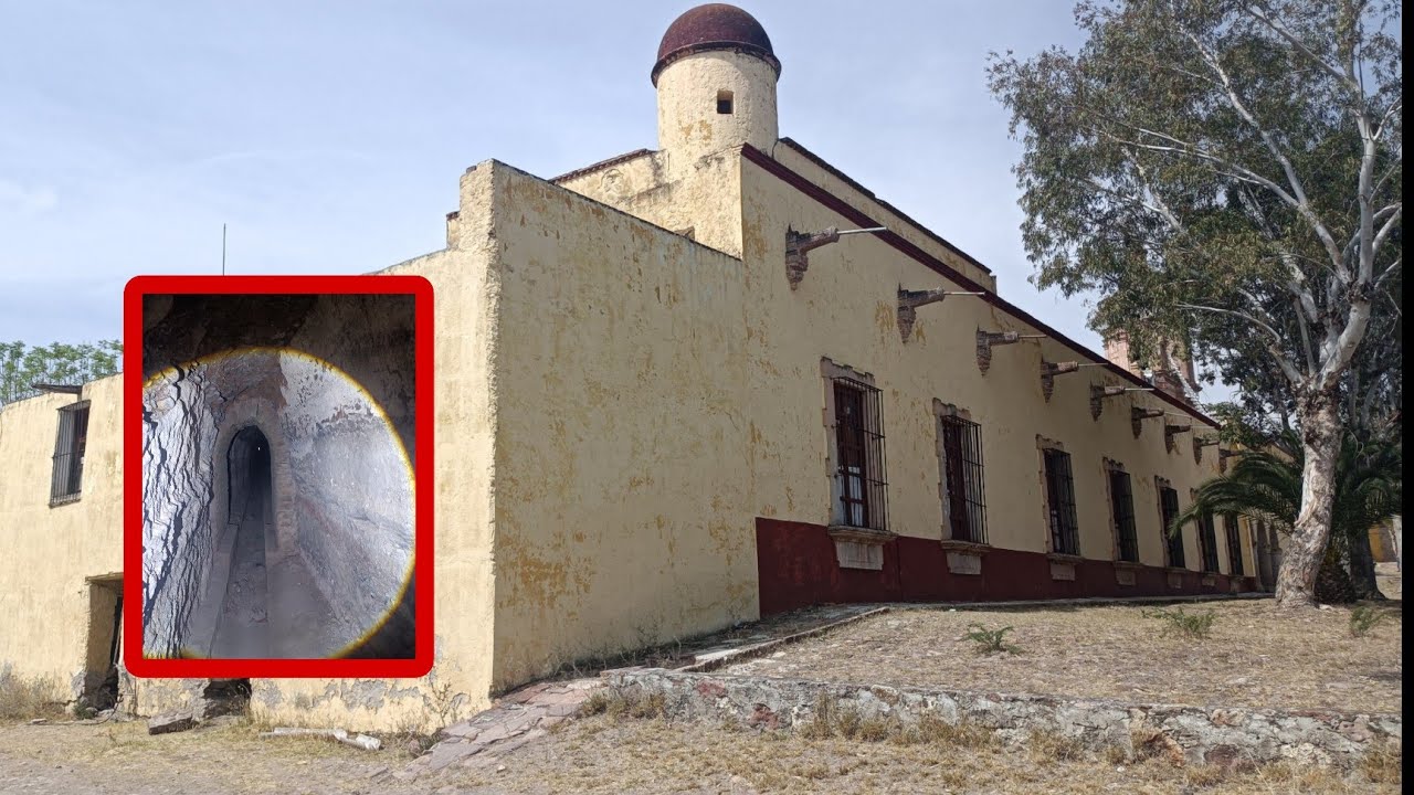 hacienda de 1550 con túneles la Cieneguilla Aguascalientes