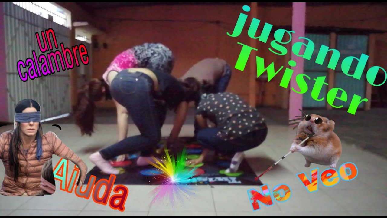 Jugando el TWISTER a CIEGAS | Mimi Sandoval  | #retos #orizaba #mimisandoval