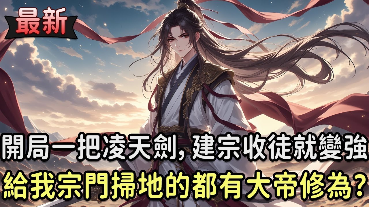 《開局一把凌天劍，建宗收徒就變強》凌天意外穿越異世，竟獲得天地神物「凌天劍」，並覺醒建宗立派就變強的獨特修行之路。他揮手創立凌天宗，匯聚建設值，提升宗門等級，將原本的不毛之地，打造為萬界武者的無上聖地