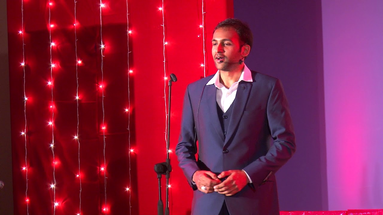The Blind Composer | Akhil Vinay | TEDxMBCET