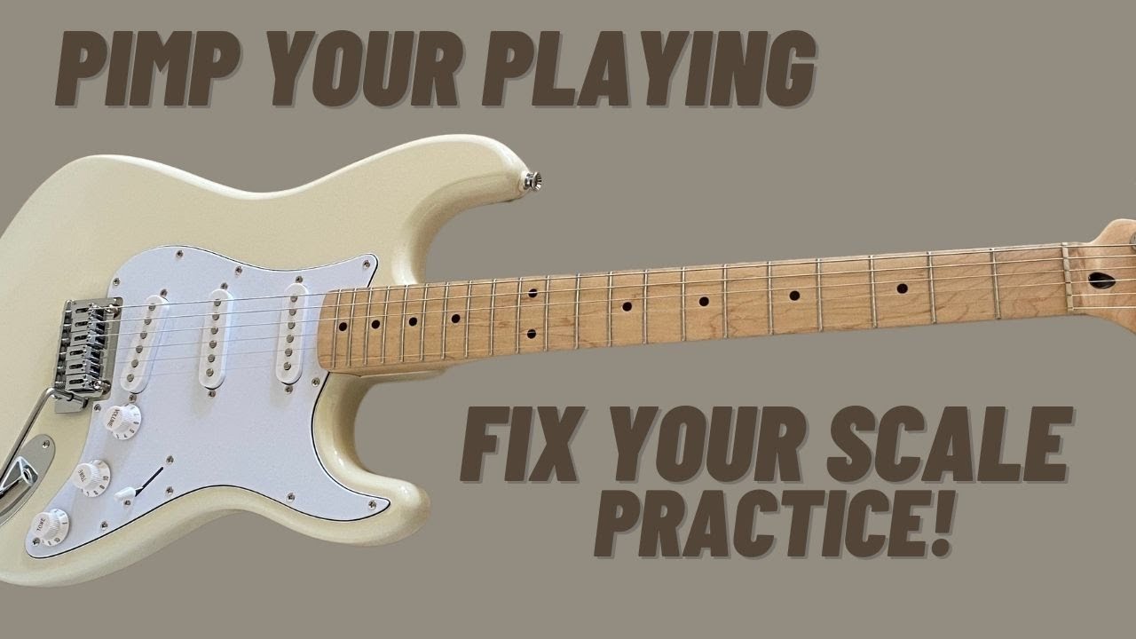 BETTER SCALE PRACTICE | #Guitar play along #lesson #scales