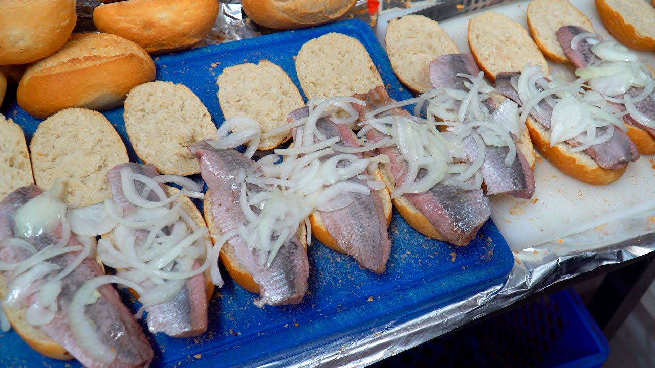 Культовая закуска Гамбурга!! Кулинарное наследие города | Лавочка для сэндвичей с рыбой