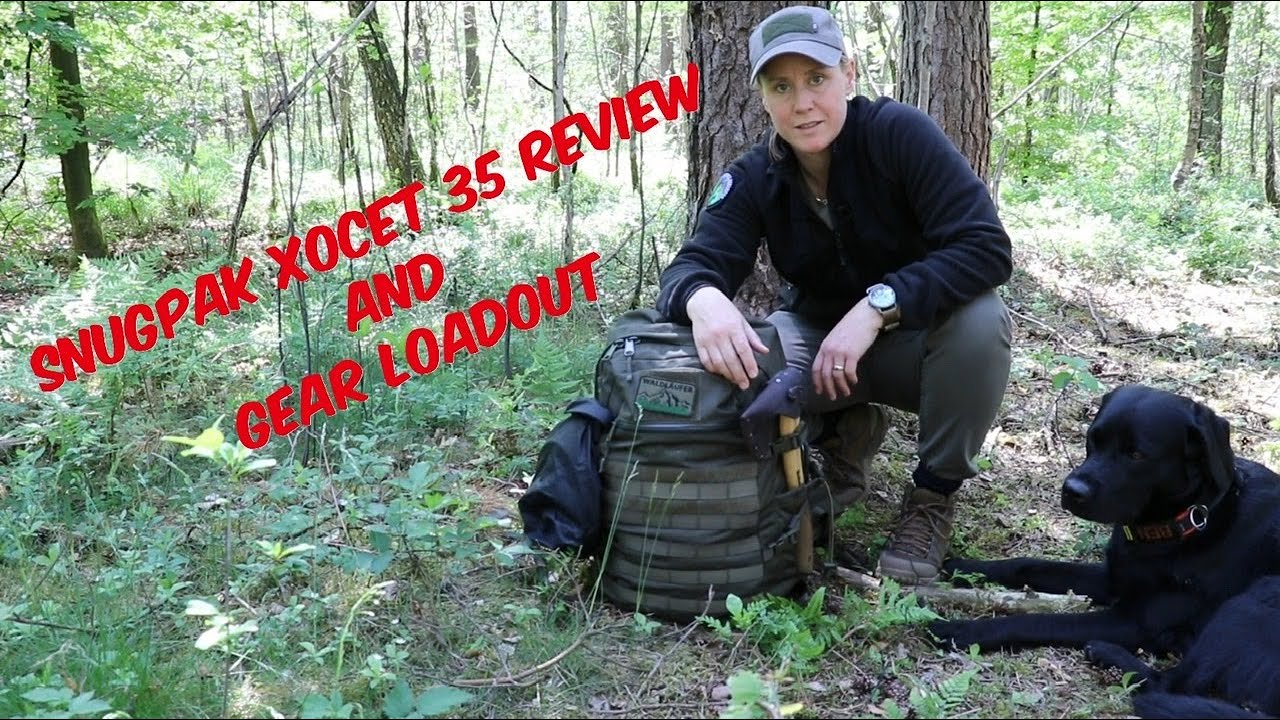 Bushcraft Backpack Review - Snugpak Xocet 35 Backpack and Gear Loadout