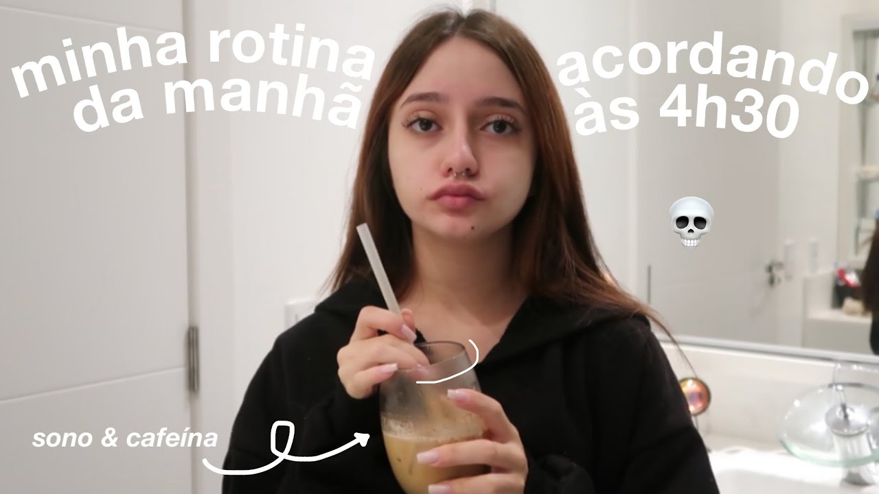 4am morning routine | minha rotina da manhã às 4h30 💤