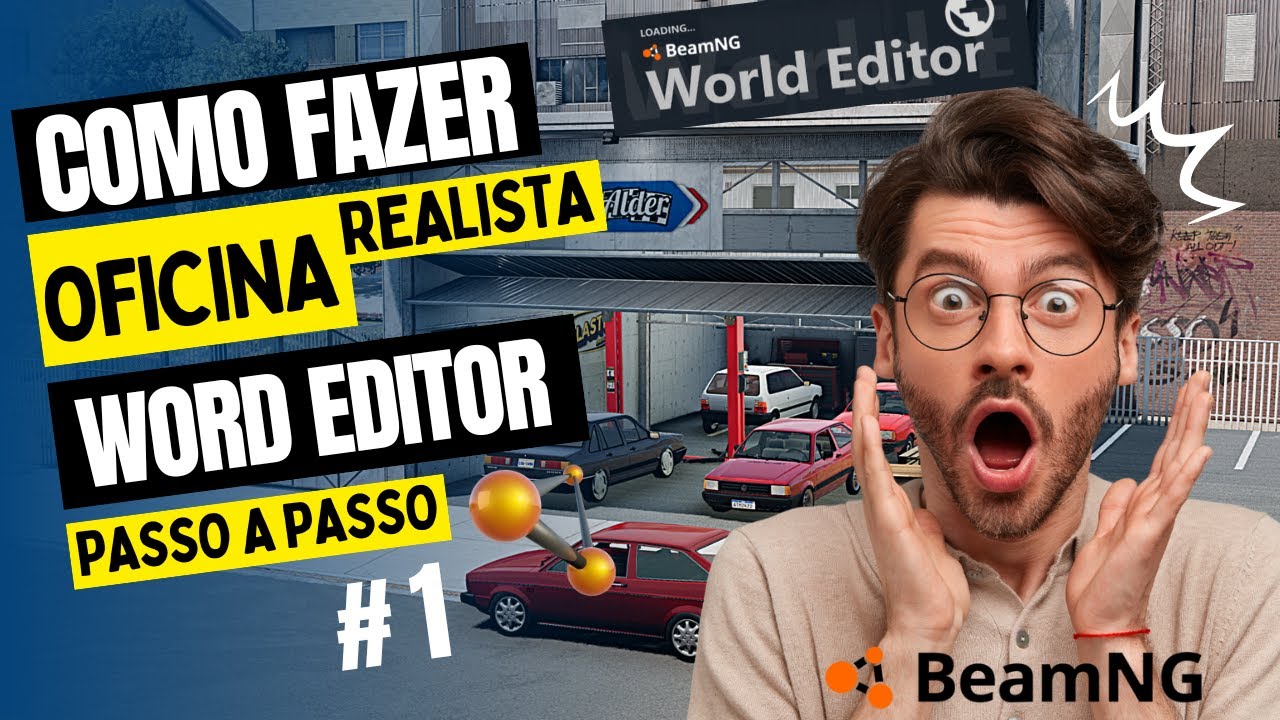Como fazer Oficina Realista no Word Editor - BeamNG Drive