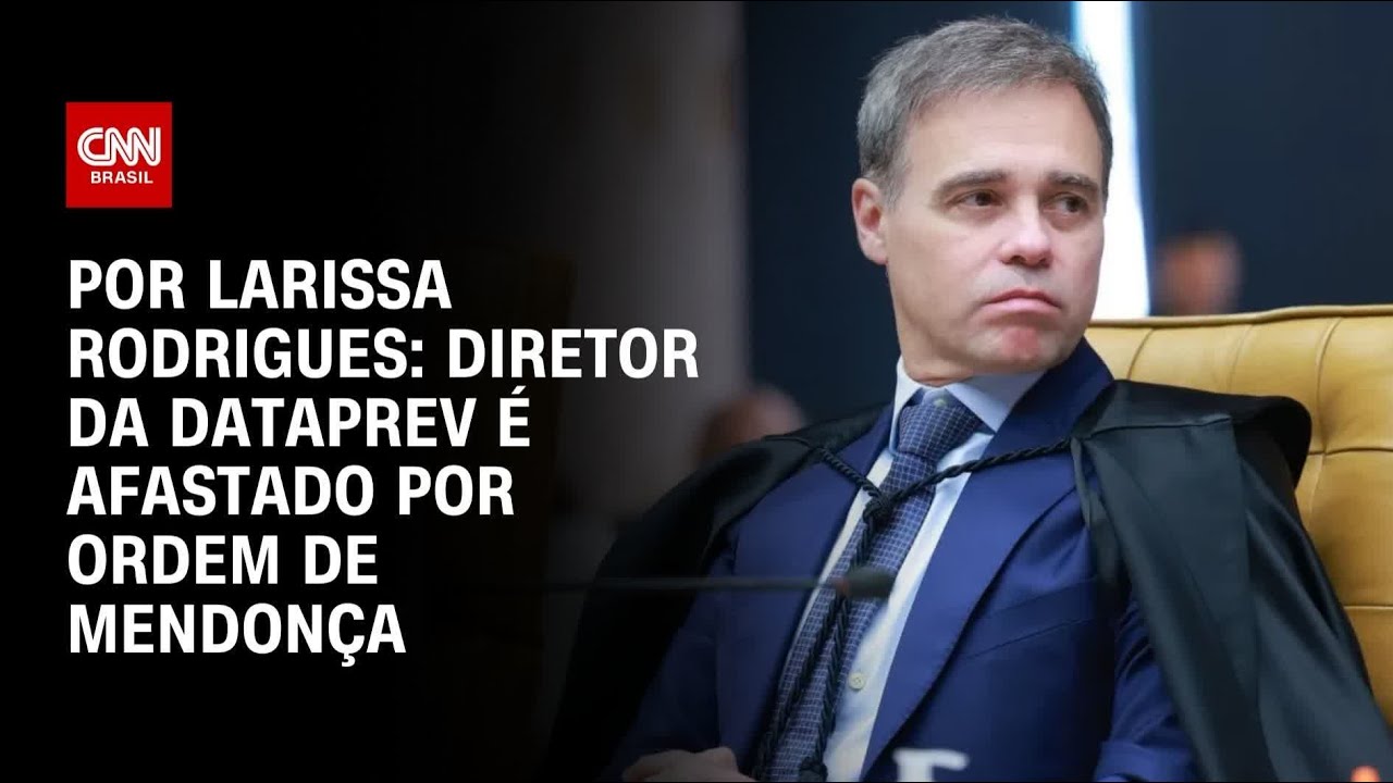 Mendonça afasta diretor da Dataprev suspeito de elo com Careca do INSS | CNN PRIME TIME