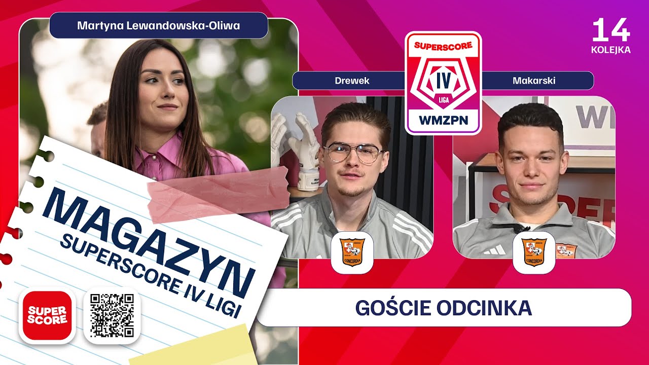 Magazyn Superscore IV Ligi 2025/26 - 14. kolejka