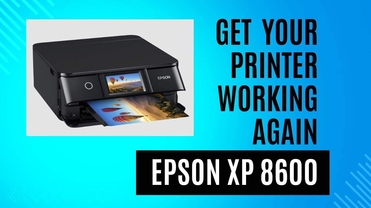 Epson XP 8600/8700/8500 maintenance box replacement