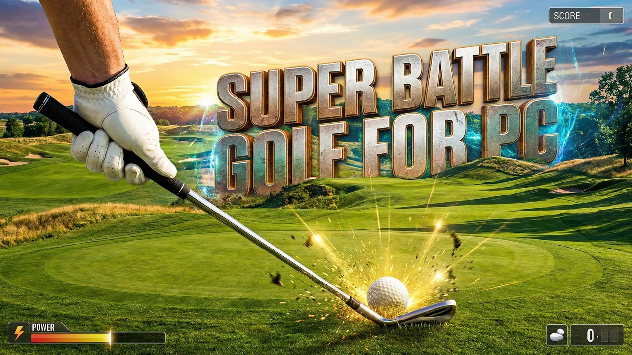 super battle golf my gameplay