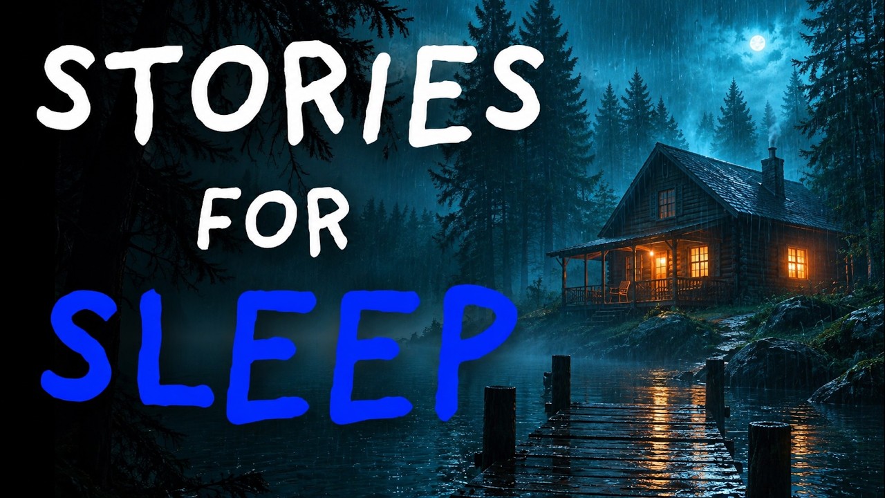 True Scary Stories Told to the Sound of Rain | Relax and Fall Asleep Quickly | Black Screen Vol. 117