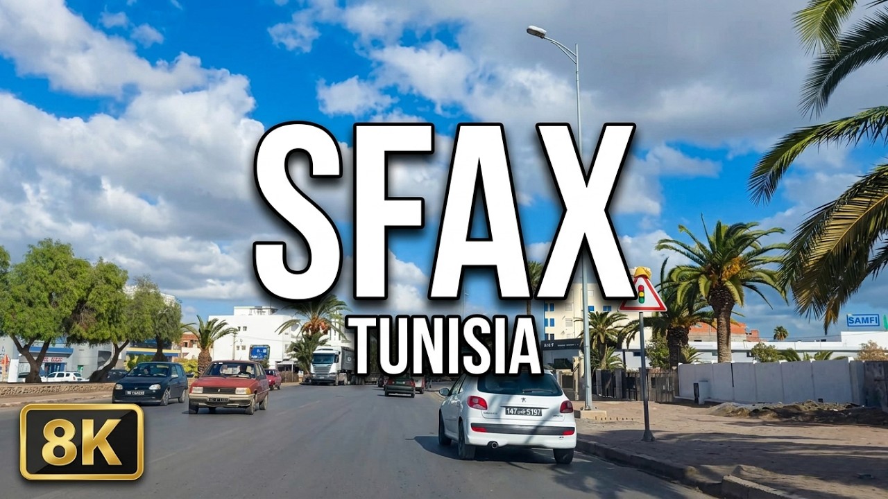 🇹🇳 Tunisia📍 Sfax — city drive discovery