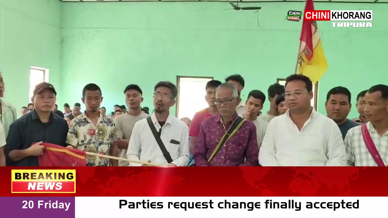 CHINI KHORANG TRIPURA IS LIVE