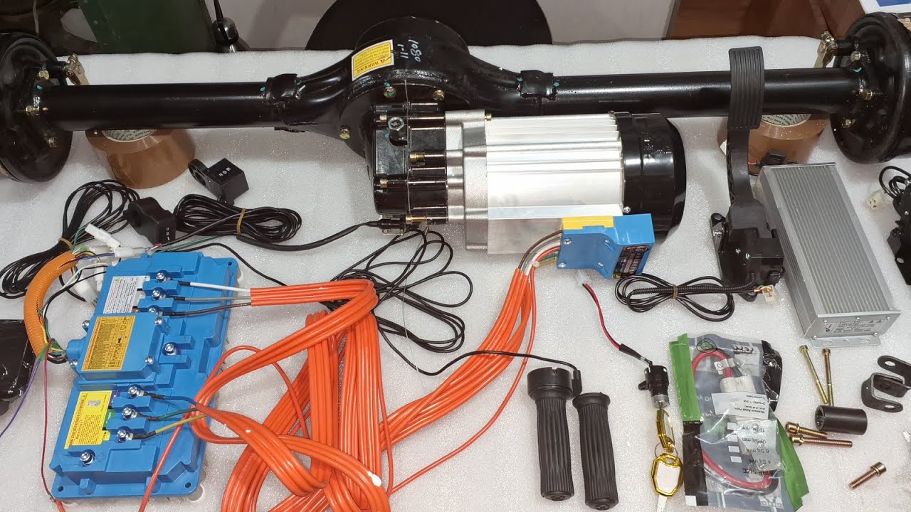 60/72V 3KW PMSM DATAI HIGH SPEED MOTOR KIT UPTO 50 KMPH