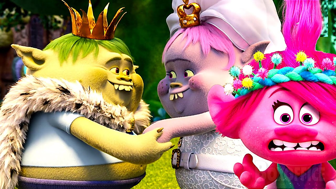 Hochzeitstag von King Gristle und Bridget | „We Are Family“ SONG-Szene | Trolls 3