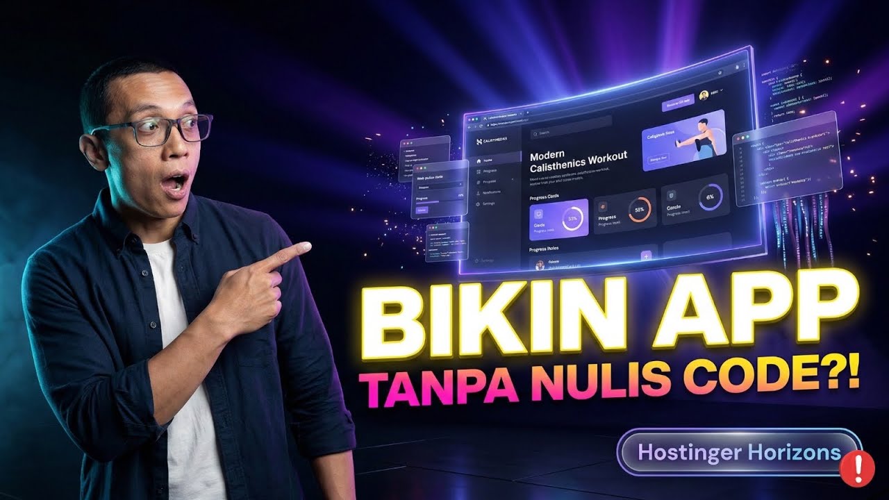 Bikin Workout Generator App Pakai Horizons + Publish Cuma Sekali Klik🚀💻
