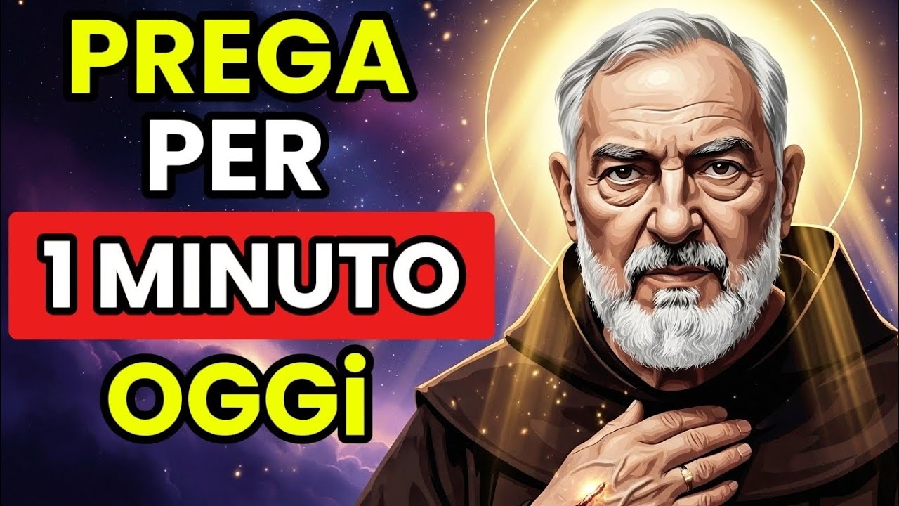 PADRE PIO HA RIVELATO: Questa PREGHIERA di 1 MINUTO apre PORTE che erano CHIUSE.