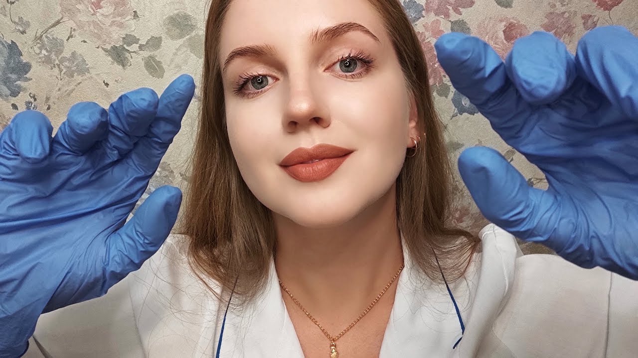 АСМР Проверка Слуха. Массаж Ушей в Перчатках • ASMR Hearing Testing. Ear Massage in Gloves