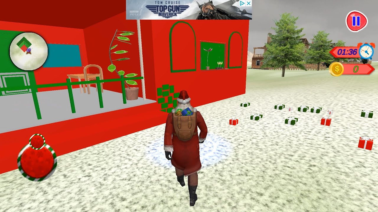 Happy Santa Christmas Games - Android Gameplay [10+ Mins, 1080p60fps]