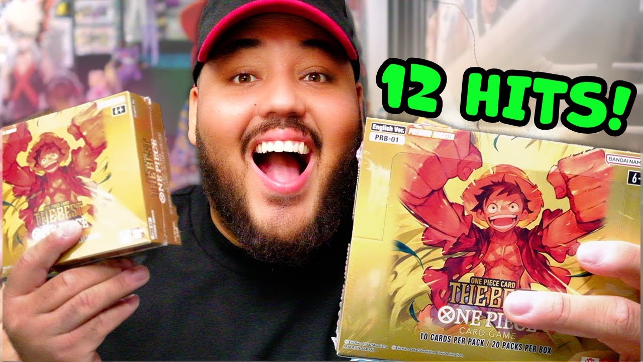 These HITS are INSANE!! Opening 2 One Piece TCG PRB Booster Boxes!