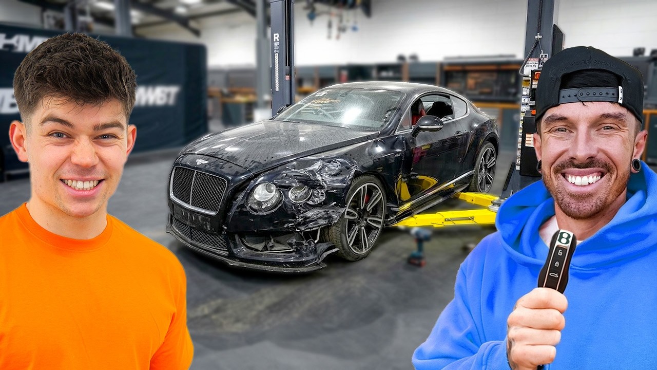 MAT ARMSTRONG BOUGHT US A CRASHED BENTLEY CONTINENTAL