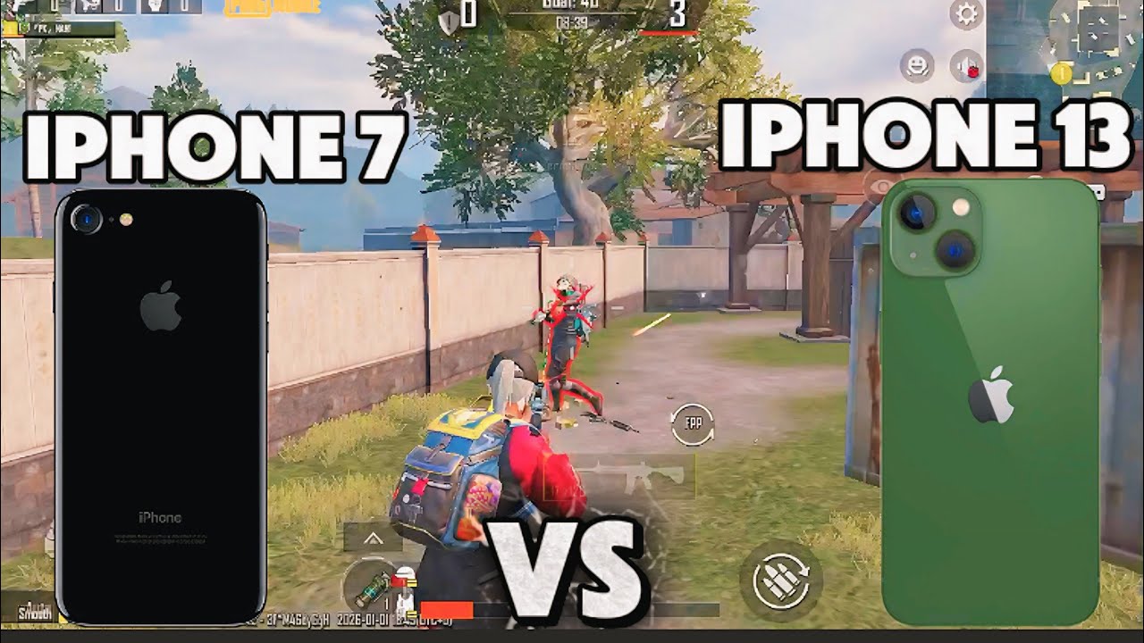 iPhone 7 против iPhone 13🥵 | Лучшее устройство для PUBG Mobile? | PK Mani 2.0