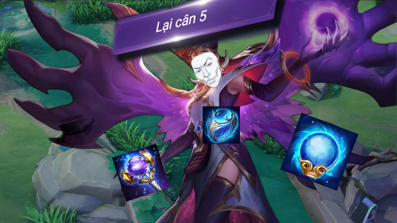 Cách tôi làm chủ Lauriel với combo 3 đồ hút máu như kotex | @Rin28