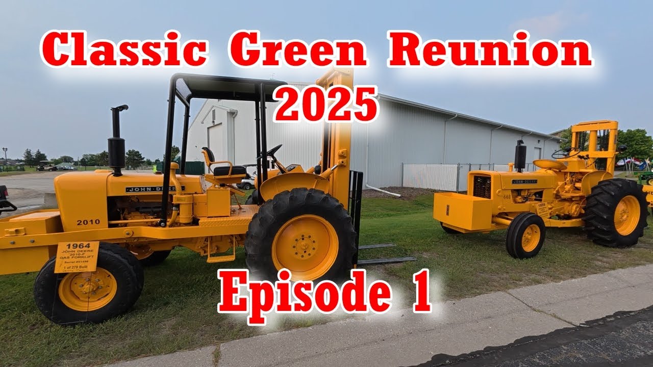 Biggest John Deere Show of the YEAR! Classic Green Reunion 2025