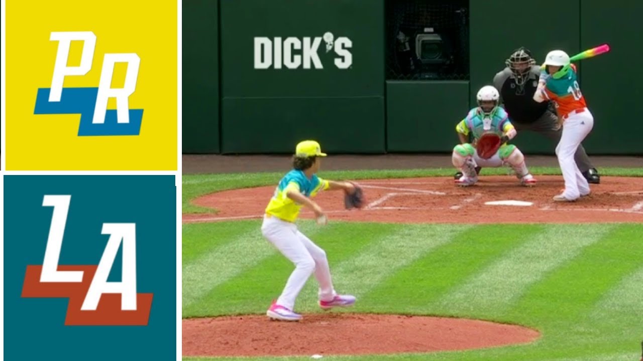 Puerto Rico vs Venezuela Highlights P1 | 2025 Little League Baseball World Series