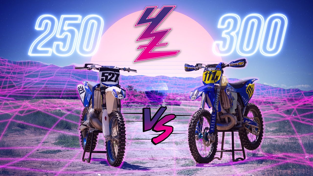 Комплект Yamaha YZ250 Big Bore | Обзор YZ300 и YZ250