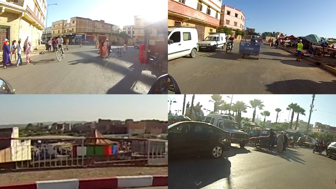 أجواء عاشوراء في القصر الكبير مع جولة في المدينة