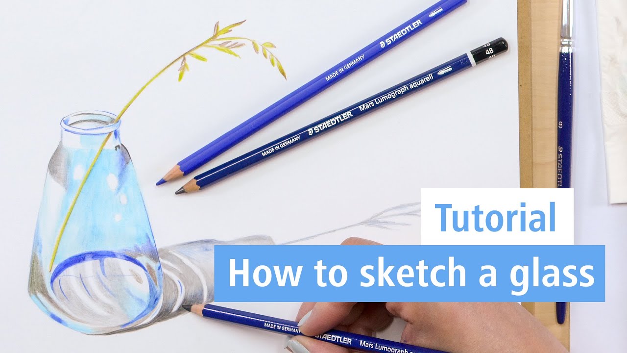 How to sketch a glass ▪ DIY Tutorial | STAEDTLER